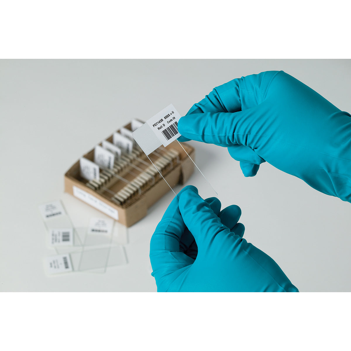 Labels suitable for thermal transfer printing