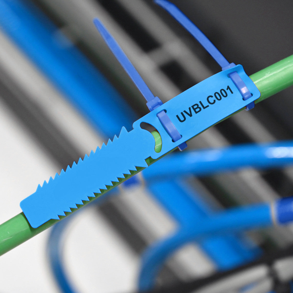 Hypertag for attaching to wires and cables