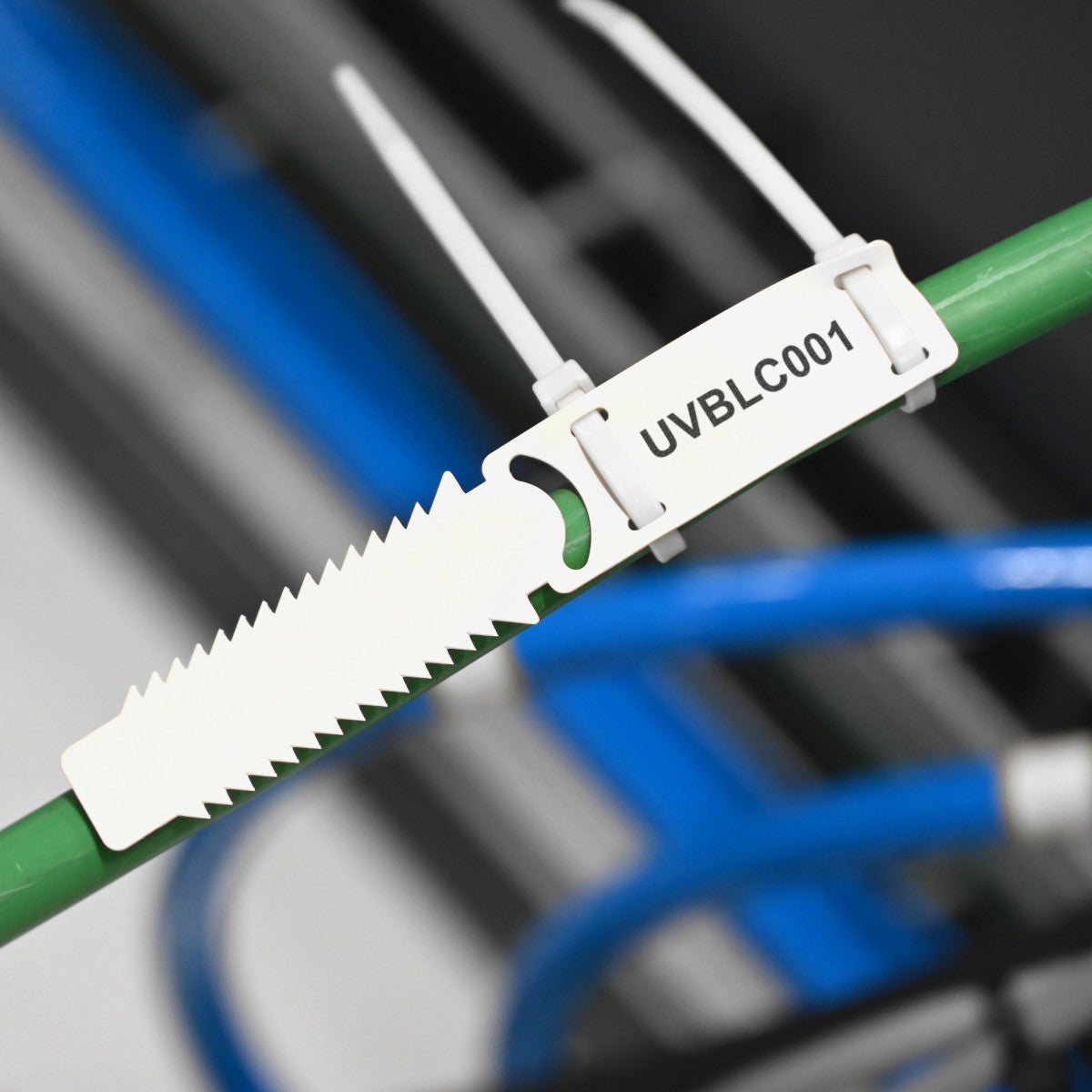 Hypertag for attaching to wires and cables