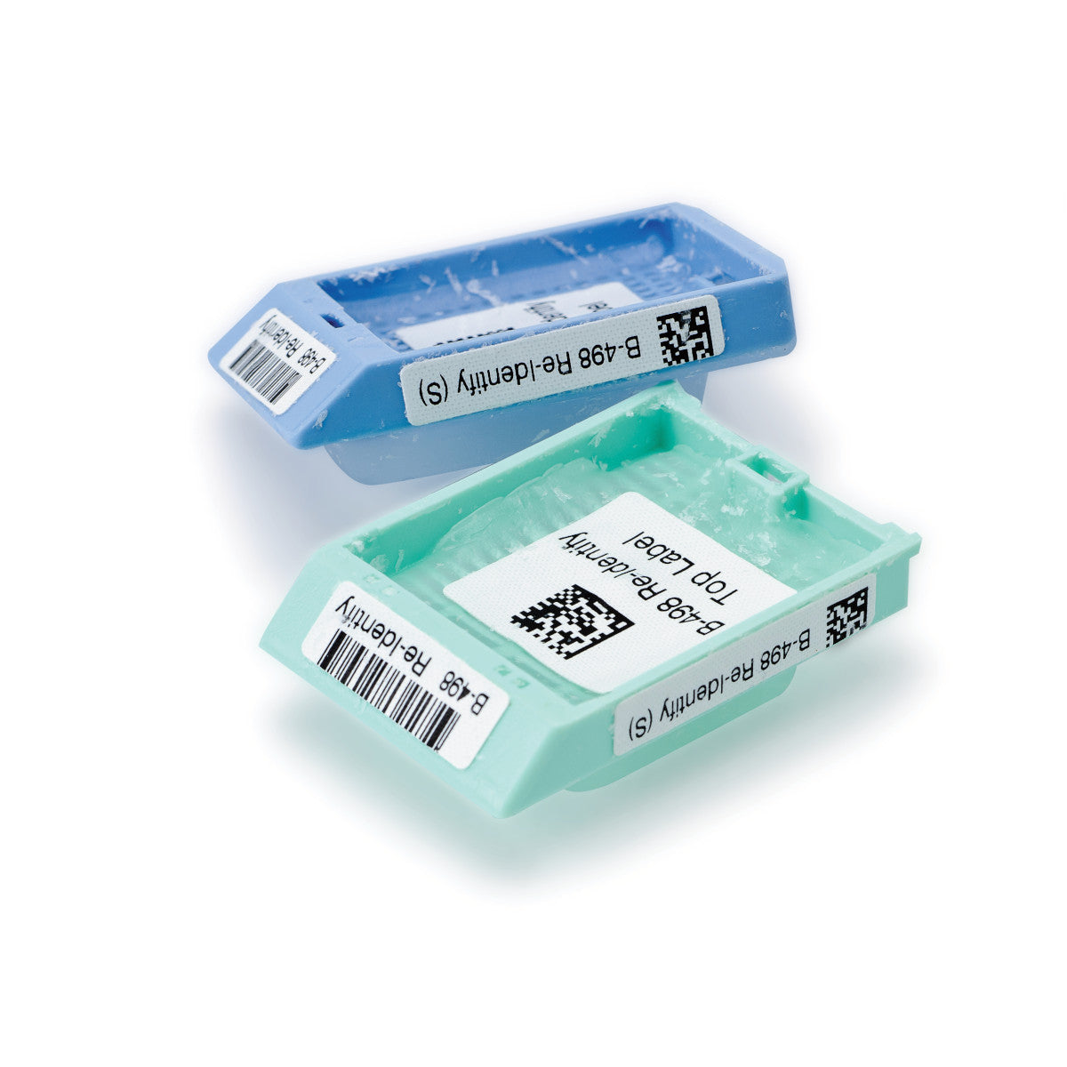 Labels suitable for thermal transfer printing