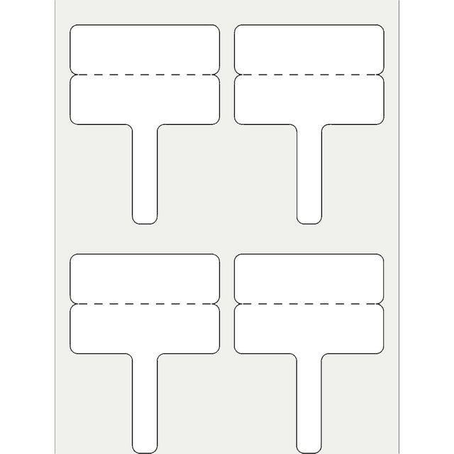Für den Thermotransferdruck geeignete Fahnen