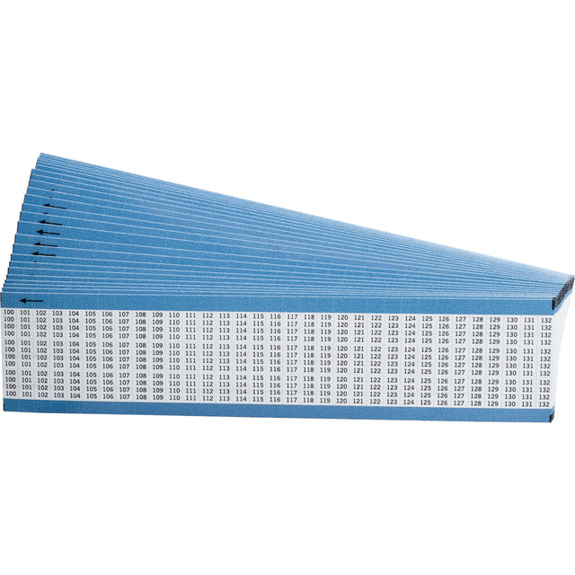 Miniatur-Kabelkennzeichnungen - fortlaufende Zahlen