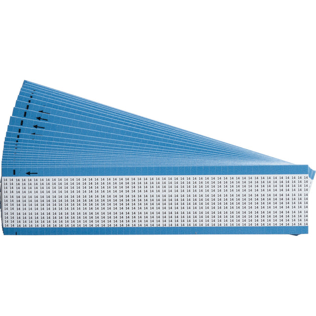 Miniatur-Kabelkennzeichnungen - einzelne Zahlen