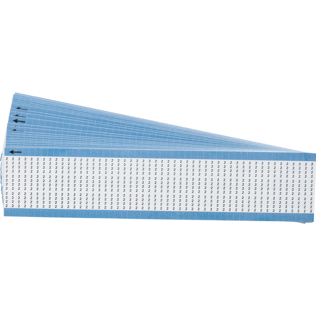 Miniatur-Kabelkennzeichnungen - einzelne Zahlen