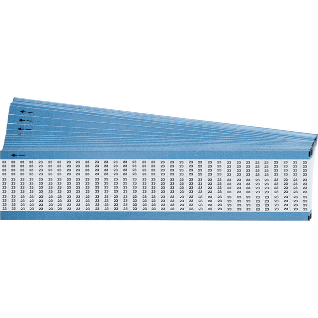 Miniatur-Kabelkennzeichnungen - einzelne Zahlen