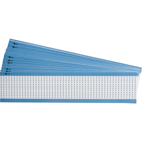 Miniatur-Kabelkennzeichnungen - einzelne Zahlen