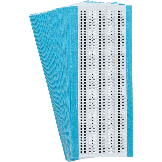 Mikro-Kabelkennzeichnungen - einzelne Zahlen