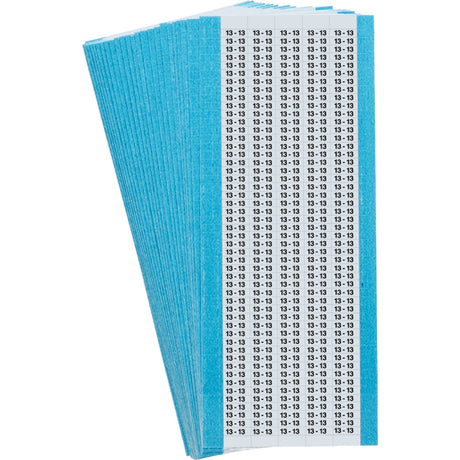 Mikro-Kabelkennzeichnungen - einzelne Zahlen