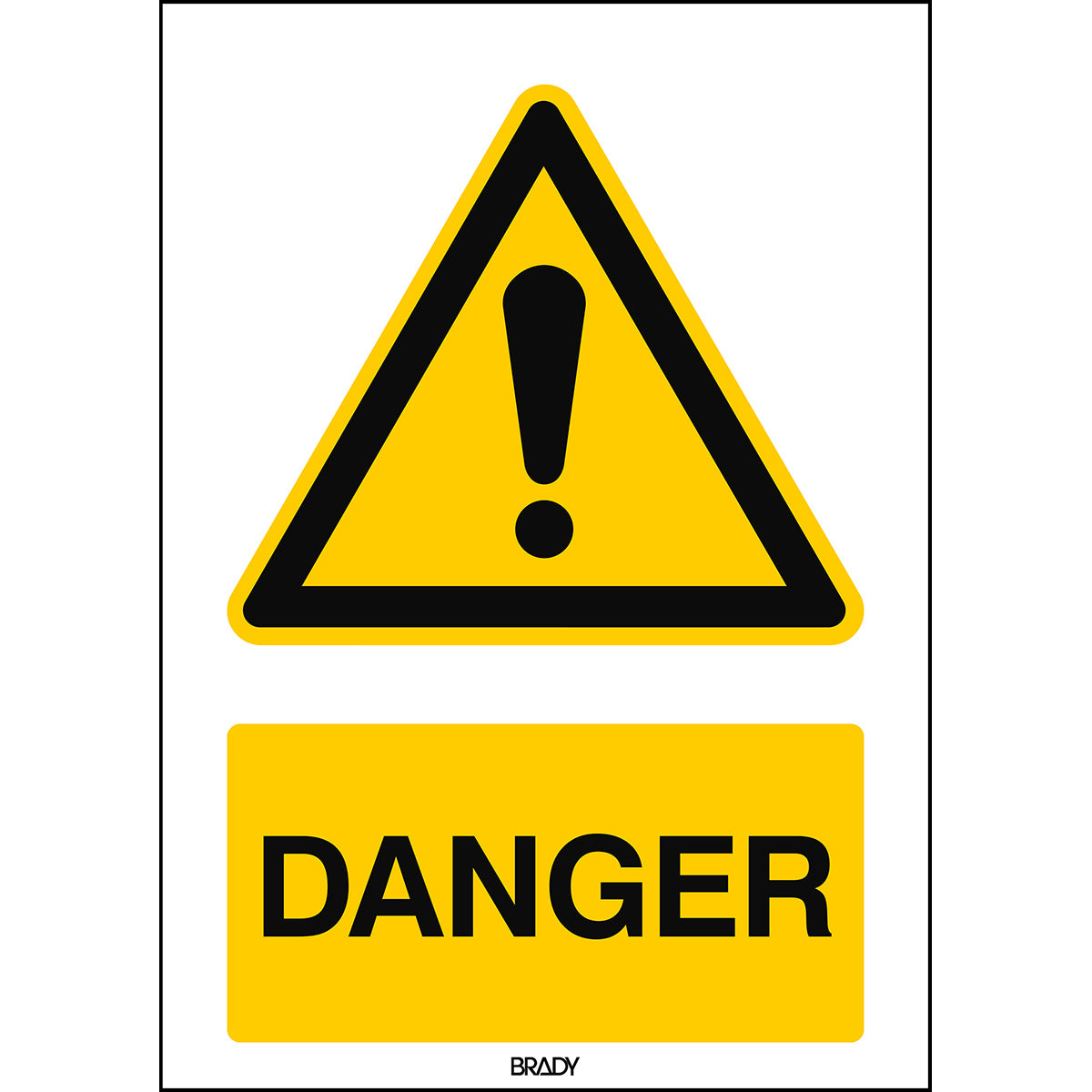Allgemeines Warnschild – ISO 7010