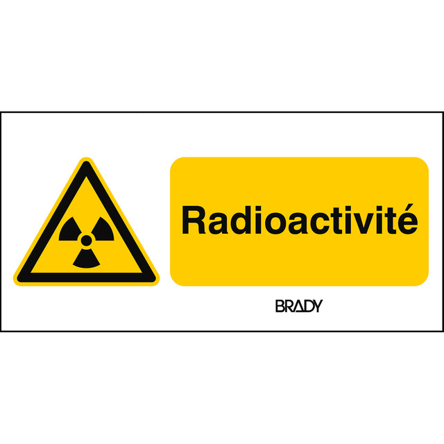 Warnung; radioaktive Stoffe oder ionisierende Strahlen – ISO 7010