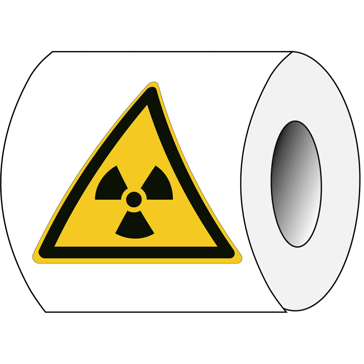Warnung; radioaktive Stoffe oder ionisierende Strahlen – ISO 7010