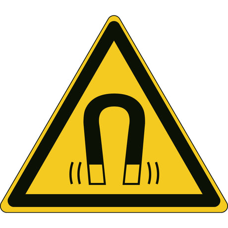 ISO Sicherheitskennzeichnung - Warnung vor magnetischem Feld