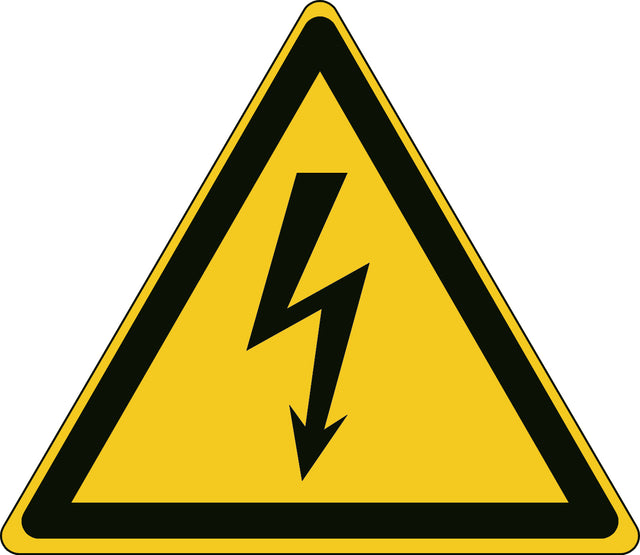 Warnung; gefährliche elektrische Spannung – ISO 7010