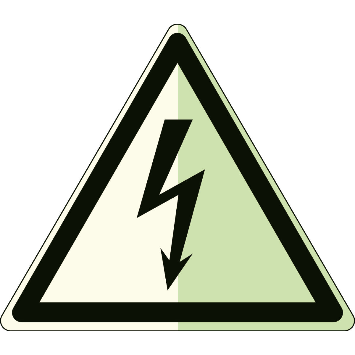 Photoluminescent safety signs