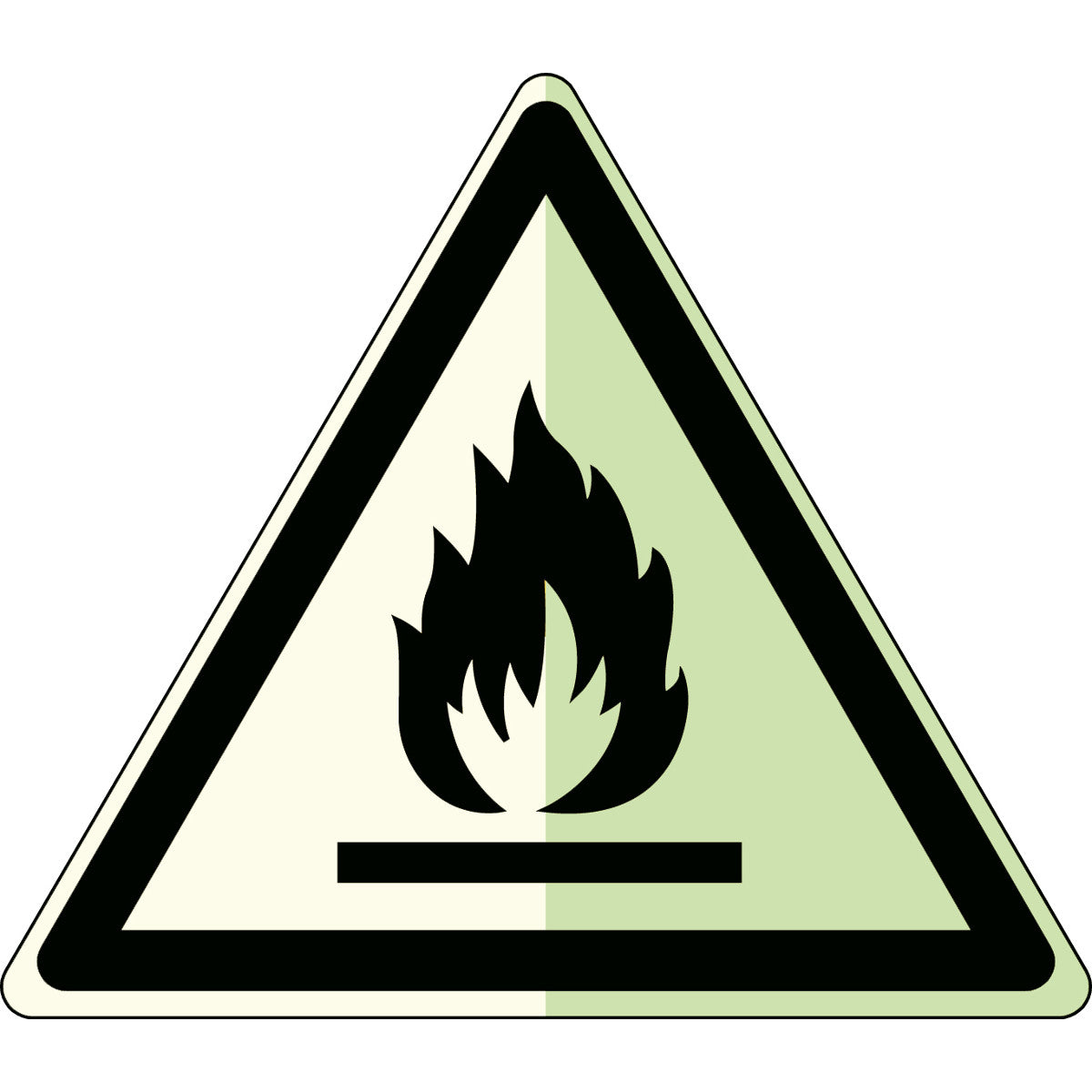 Photoluminescent safety signs