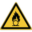 Warnung; brandfördernde Stoffe – ISO 7010