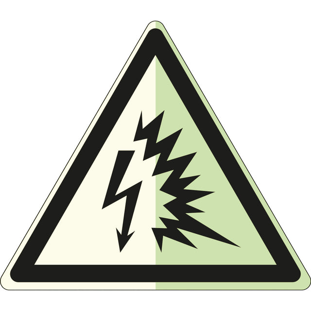 ISO Sicherheitskennzeichnung - Warnung; Lichtbogen