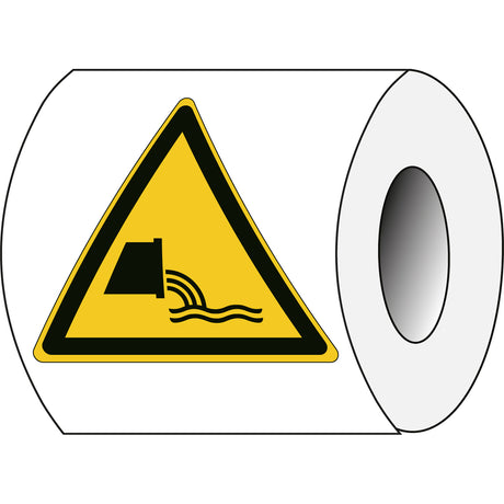 ISO Sicherheitskennzeichnung - Warnung Abwasserauslass
