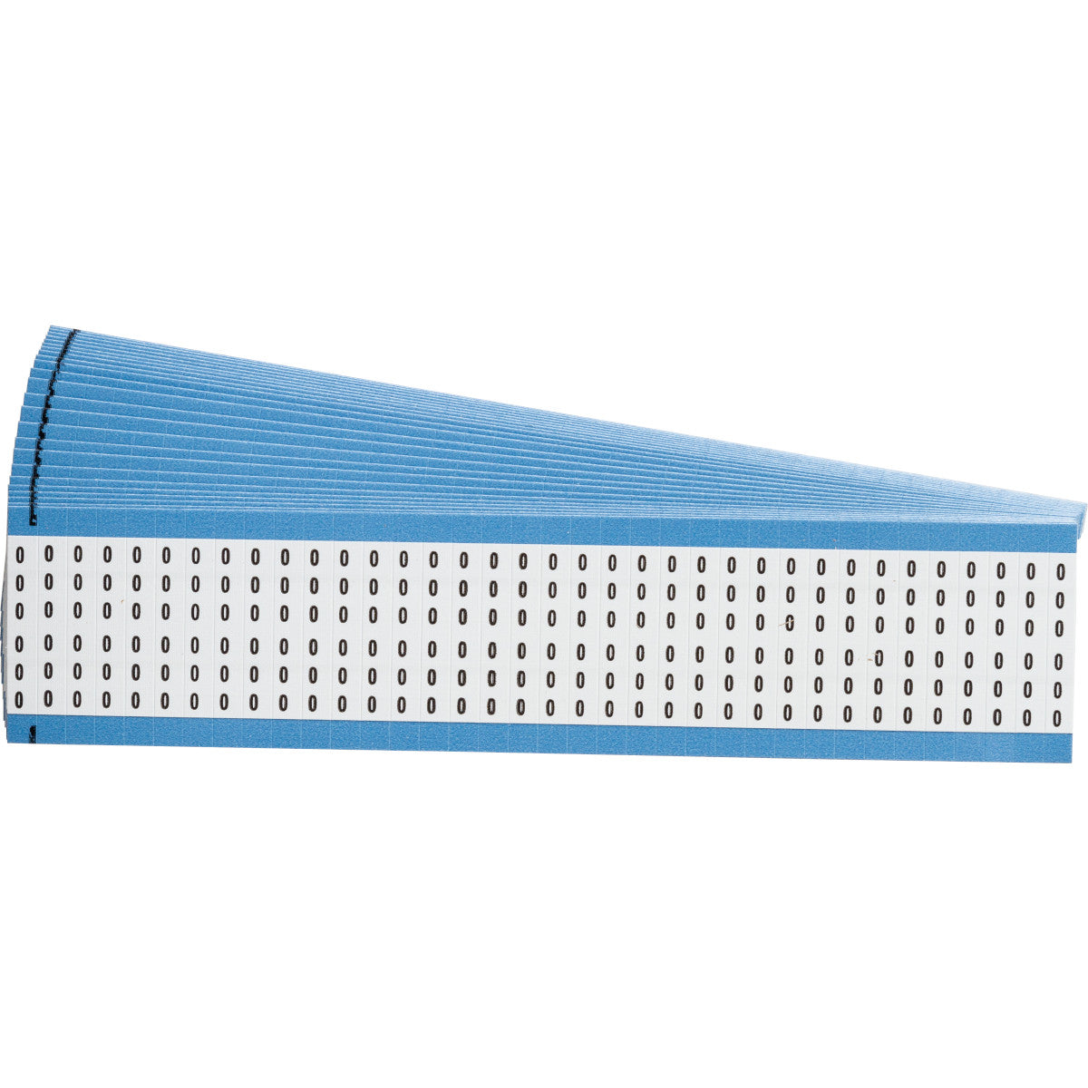 Kabelkennzeichnungskarten - einzelne Zahlen