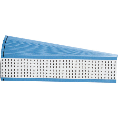 Kabelkennzeichnungskarten - einzelne Zahlen