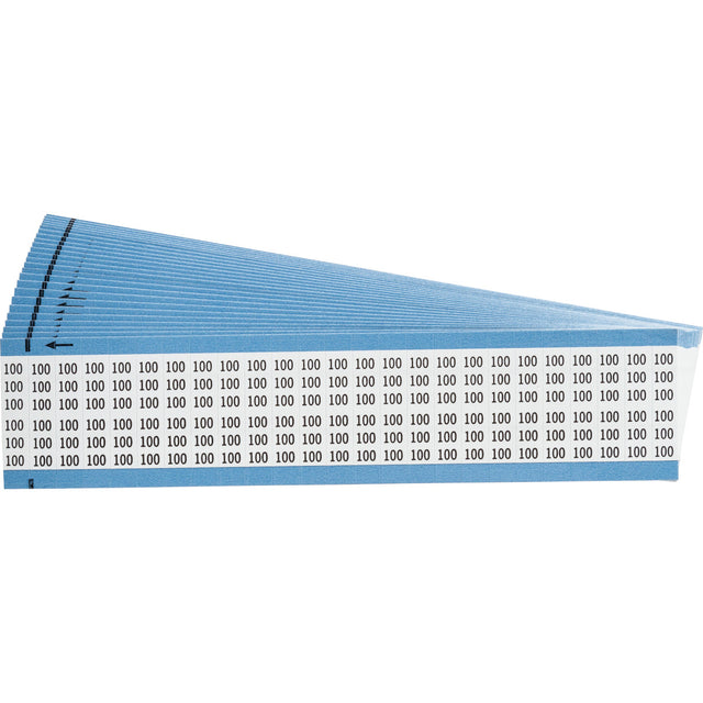 Kabelkennzeichnungskarten - einzelne Zahlen