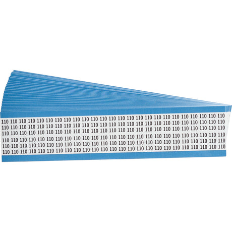 Kabelkennzeichnungskarten - einzelne Zahlen