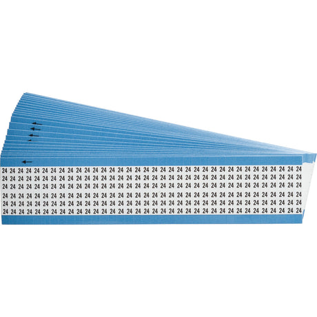 Kabelkennzeichnungskarten - einzelne Zahlen