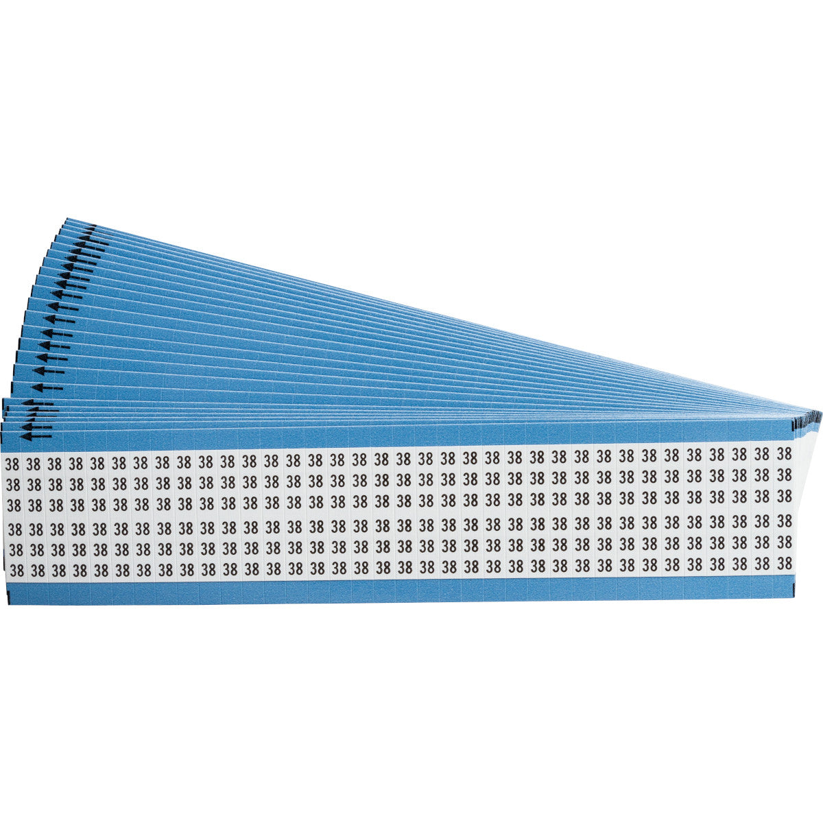 Kabelkennzeichnungskarten - einzelne Zahlen