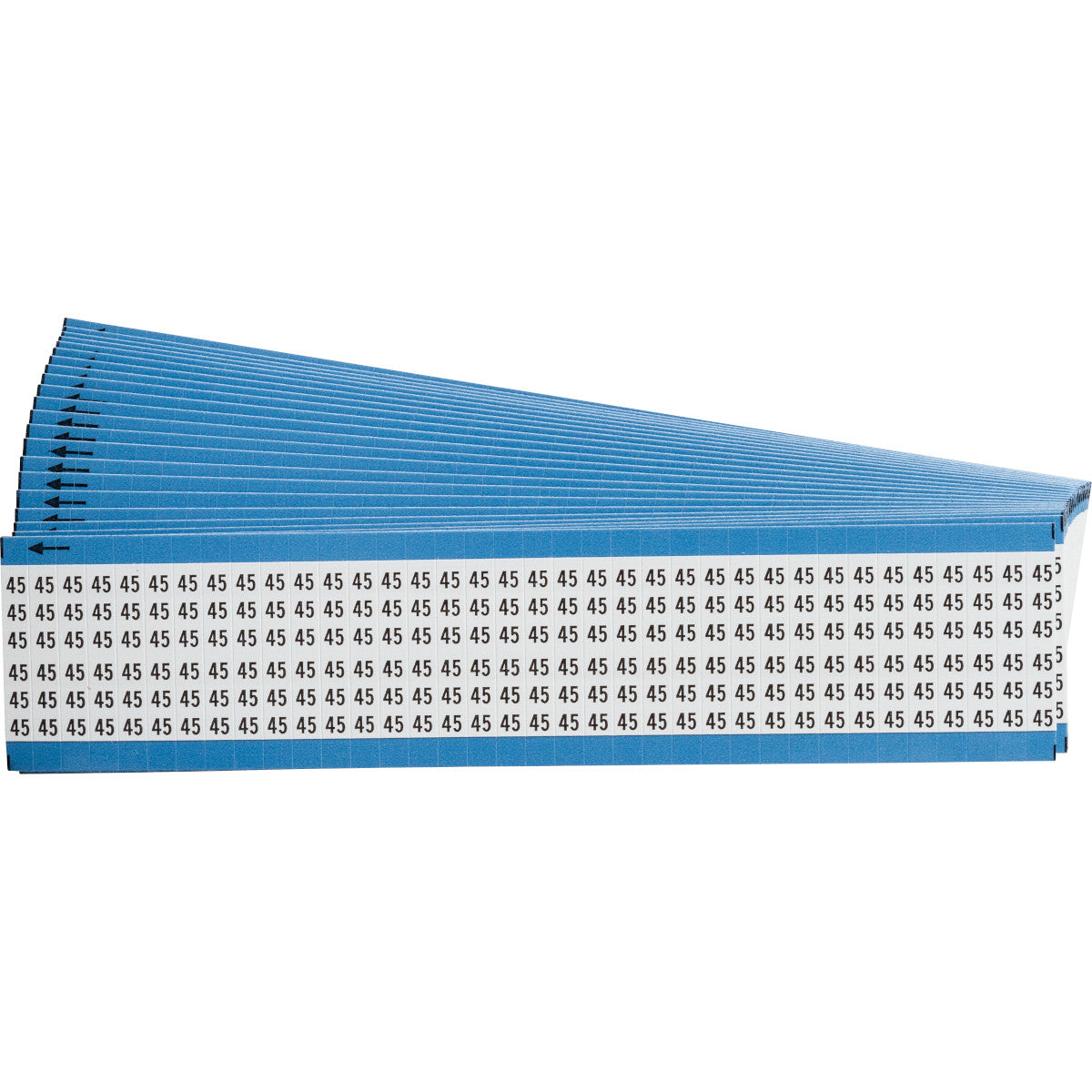 Kabelkennzeichnungskarten - einzelne Zahlen