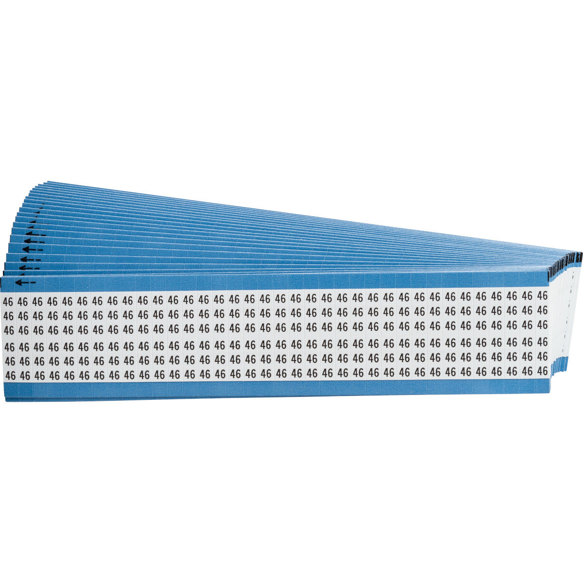 Kabelkennzeichnungskarten - einzelne Zahlen