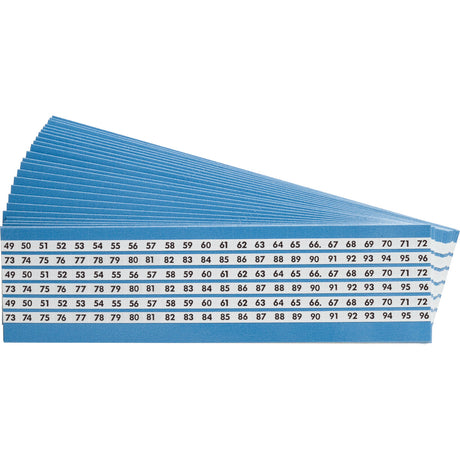 Kabelkennzeichnungskarten - Etiketten für Klemmblöcke