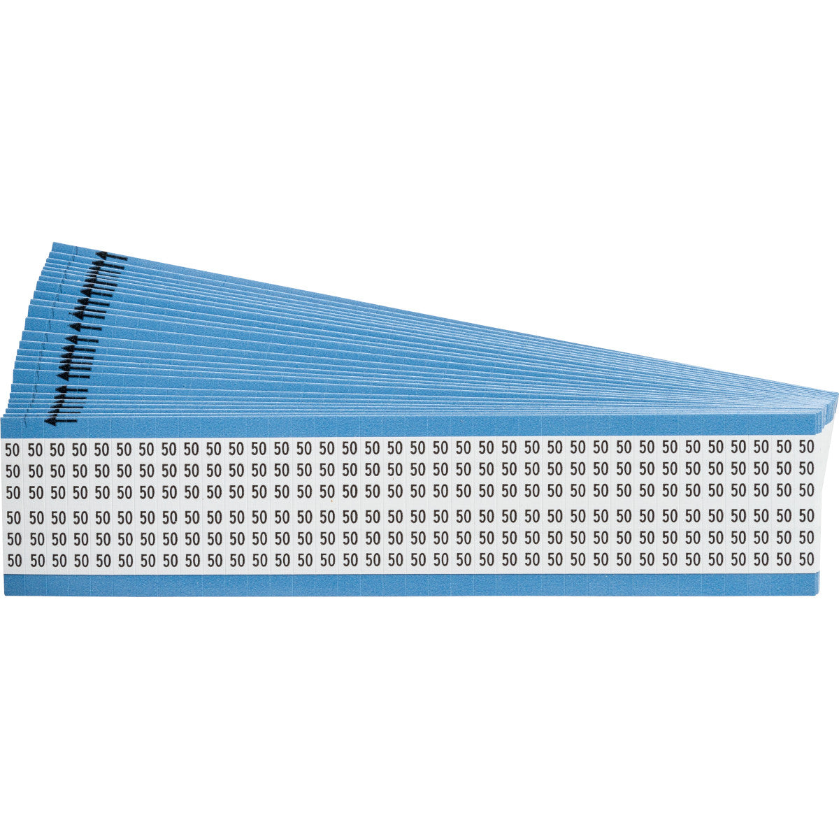 Kabelkennzeichnungskarten - einzelne Zahlen