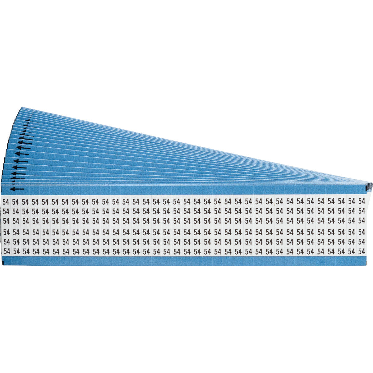 Kabelkennzeichnungskarten - einzelne Zahlen