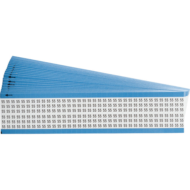 Kabelkennzeichnungskarten - einzelne Zahlen