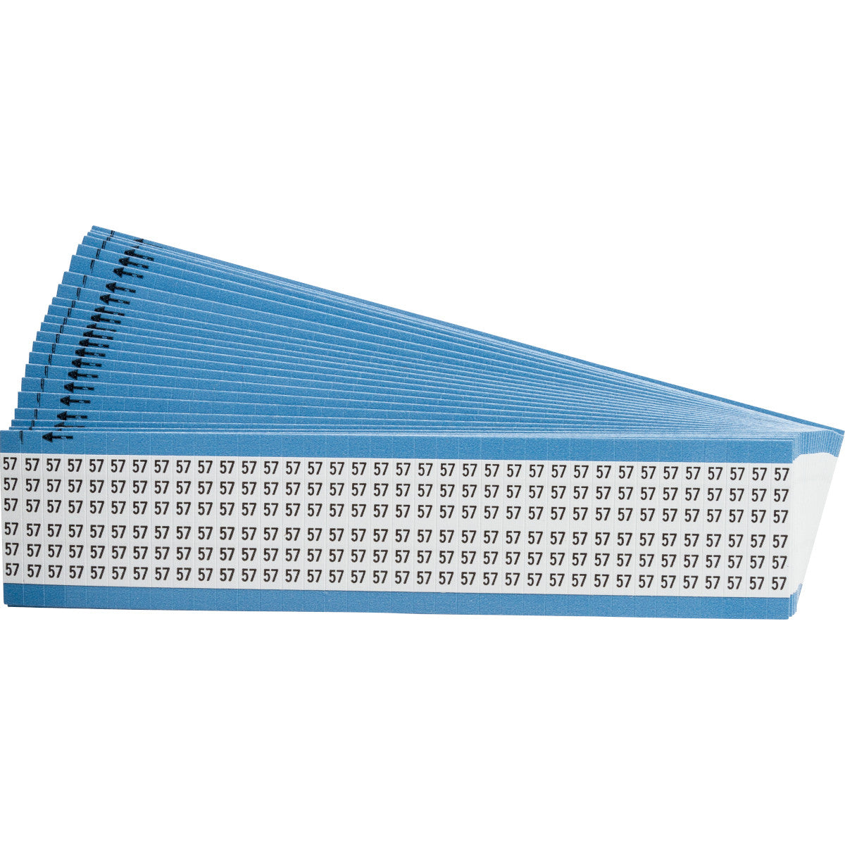 Kabelkennzeichnungskarten - einzelne Zahlen