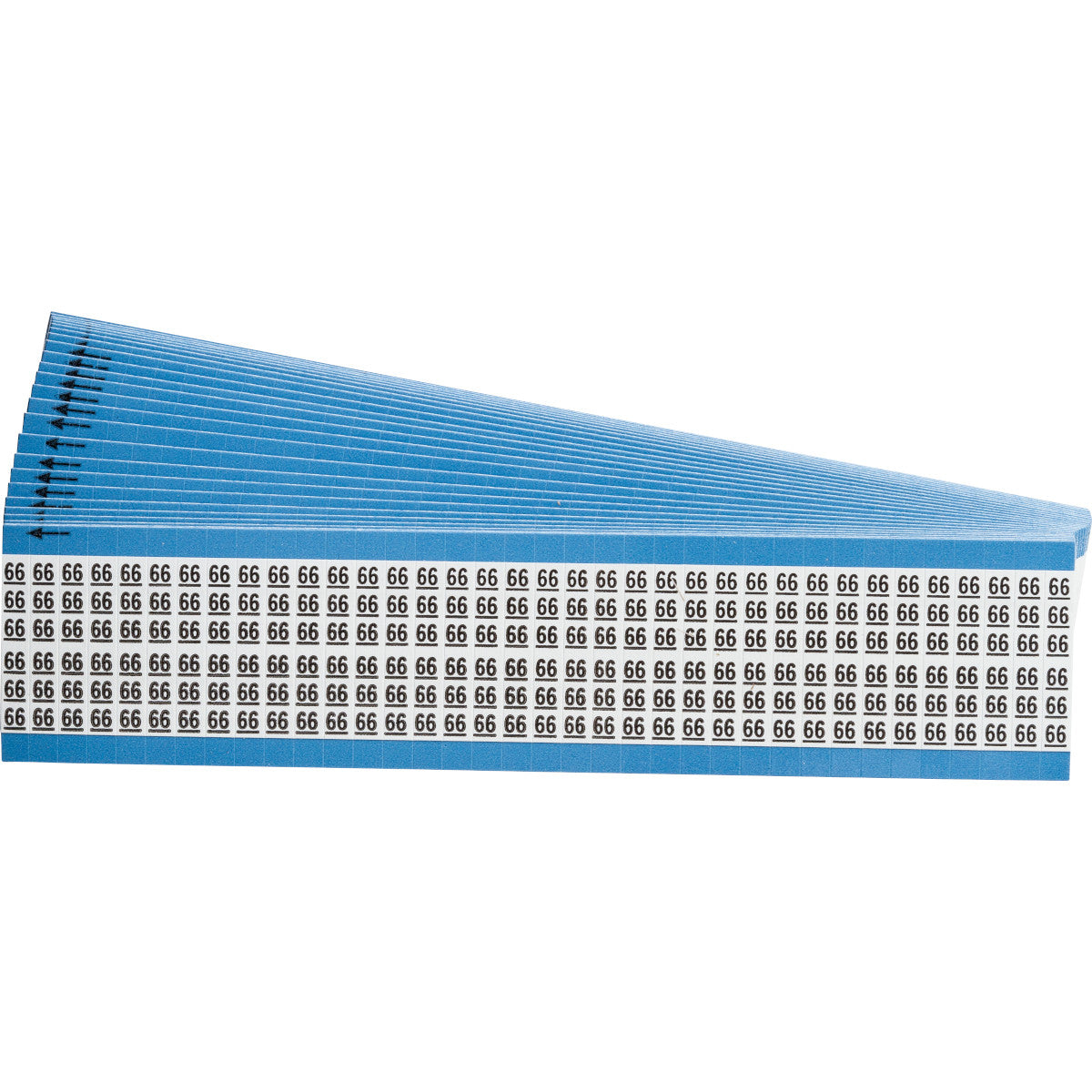 Kabelkennzeichnungskarten - einzelne Zahlen