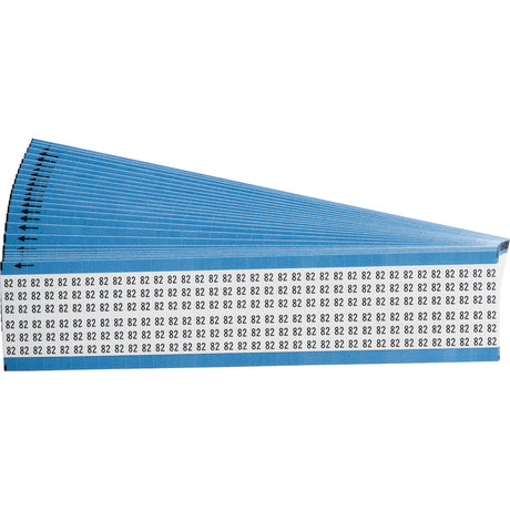 Kabelkennzeichnungskarten - einzelne Zahlen