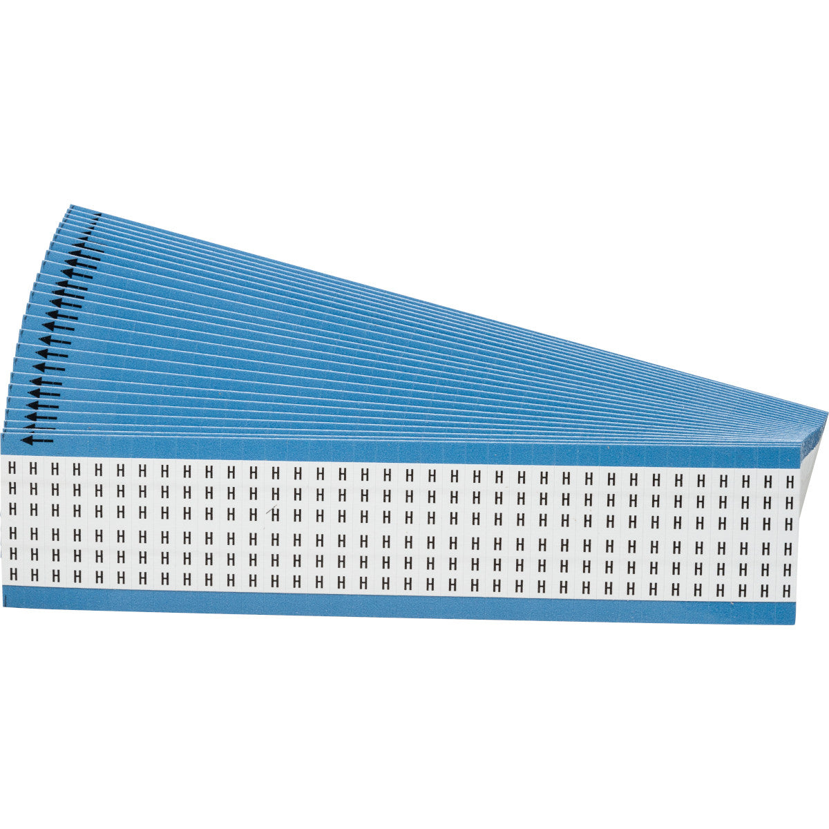 Kabelkennzeichnungskarten - einzelne Buchstaben - Großbuchstaben