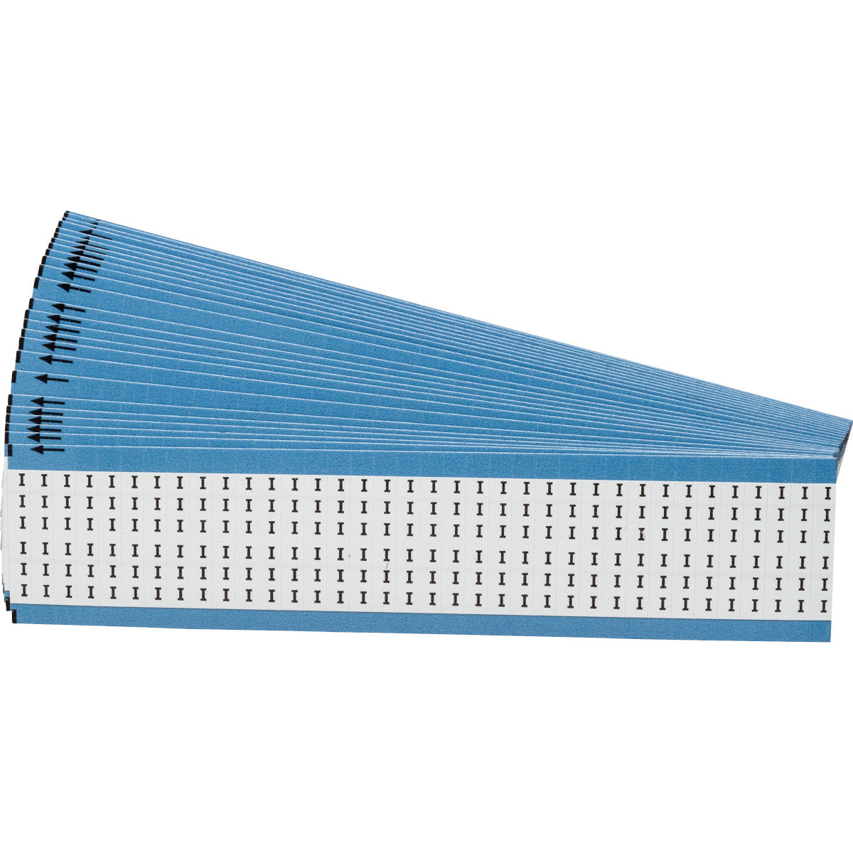 Kabelkennzeichnungskarten - einzelne Buchstaben - Großbuchstaben