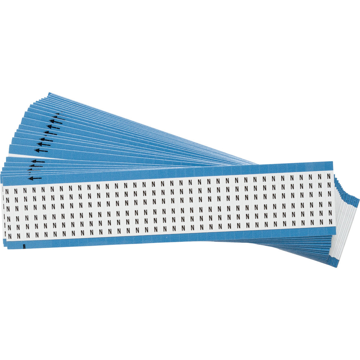 Kabelkennzeichnungskarten - einzelne Buchstaben - Großbuchstaben