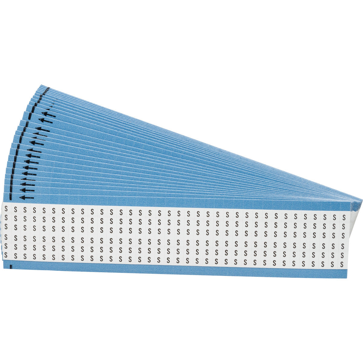 Kabelkennzeichnungskarten - einzelne Buchstaben - Großbuchstaben