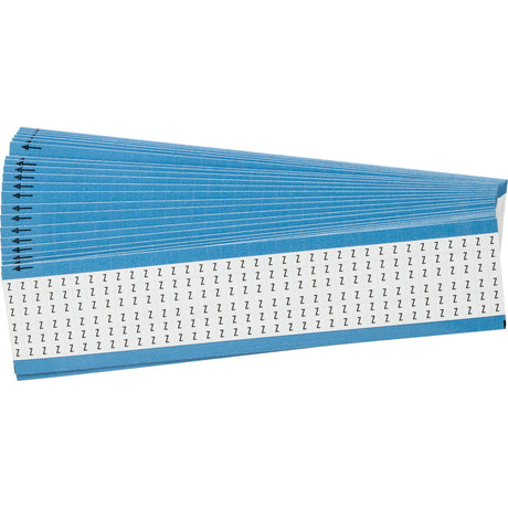 Kabelkennzeichnungskarten - einzelne Buchstaben - Großbuchstaben