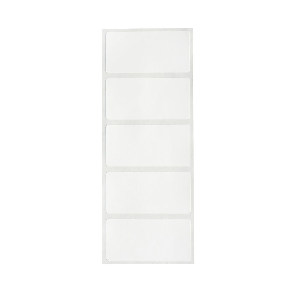 Nachhaltige Polyesteretiketten matt weiß für J7300 Drucker - 19,05 x 38,10