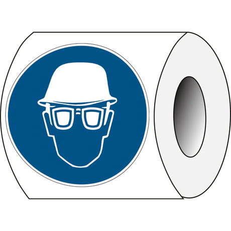 Sicherheitsetiketten auf Rolle - Gebotsschilder