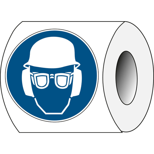 Sicherheitsetiketten auf Rolle - Vollschutz benutzen