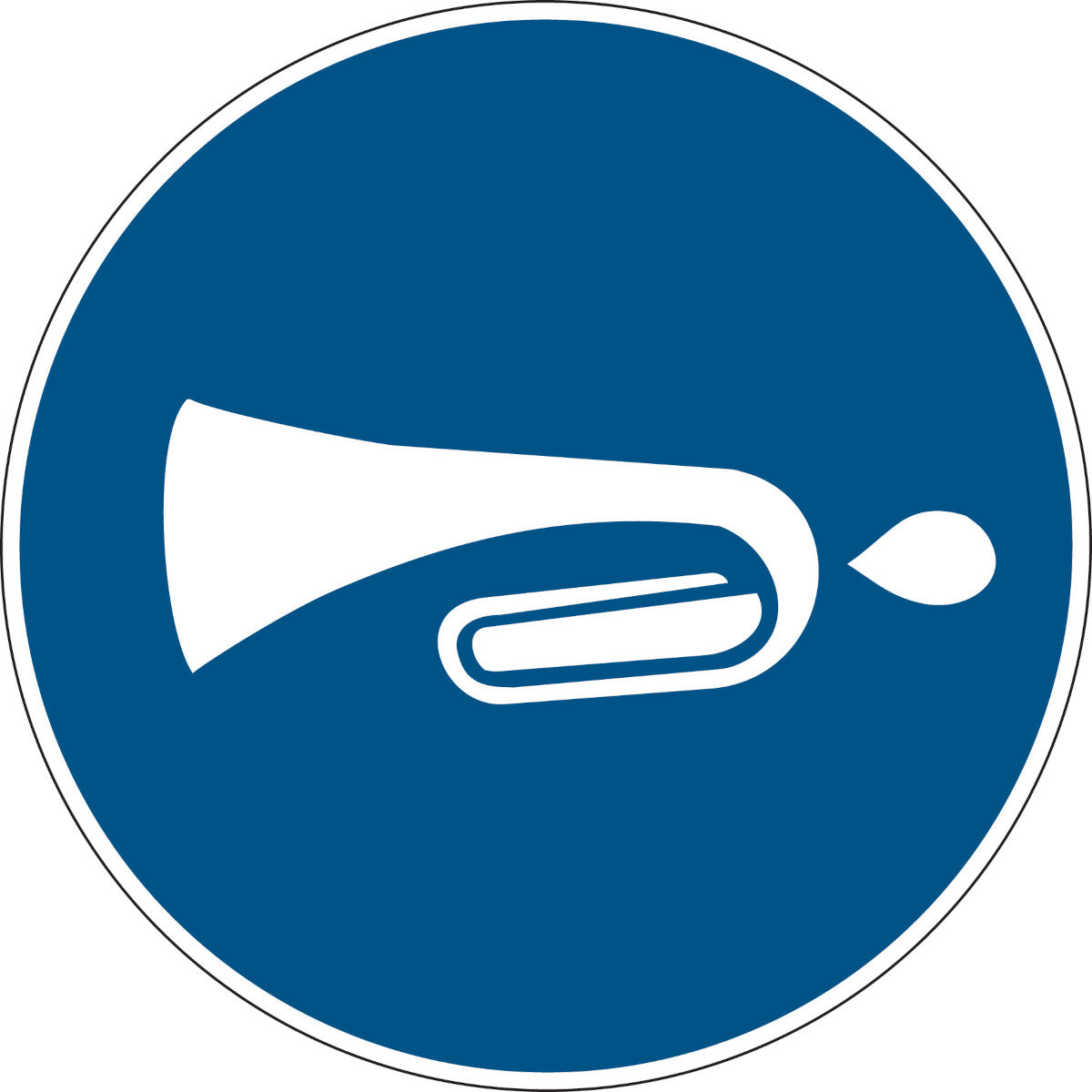 Gebotsschilder - Signal geben