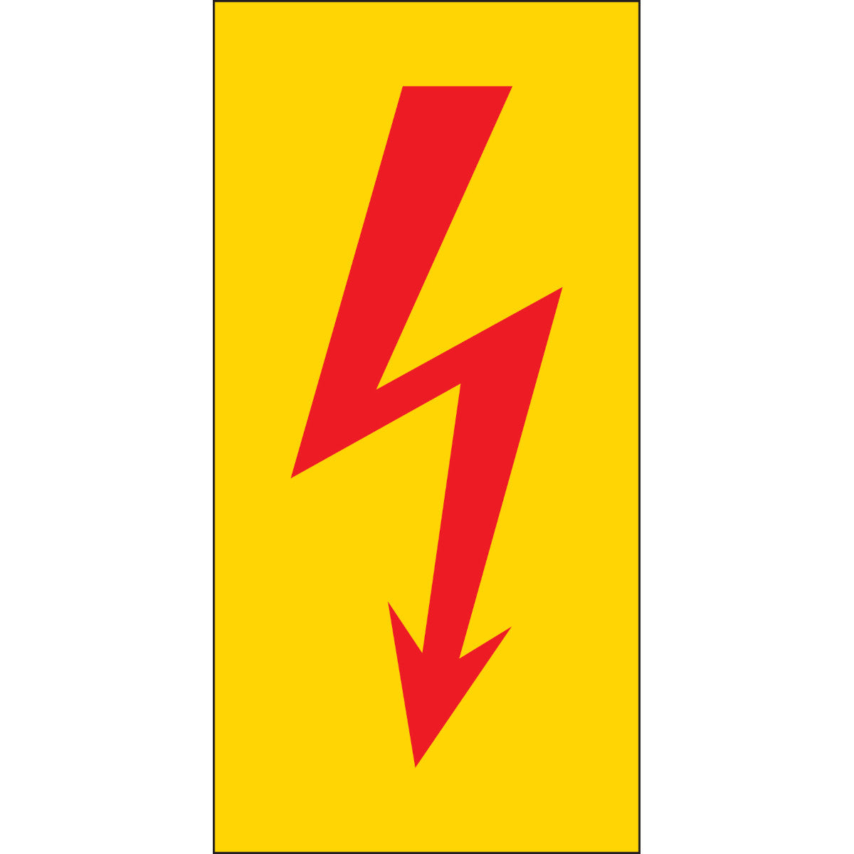 Warnschilder für Elektrische Einrichtungen - Elektrische Spannung