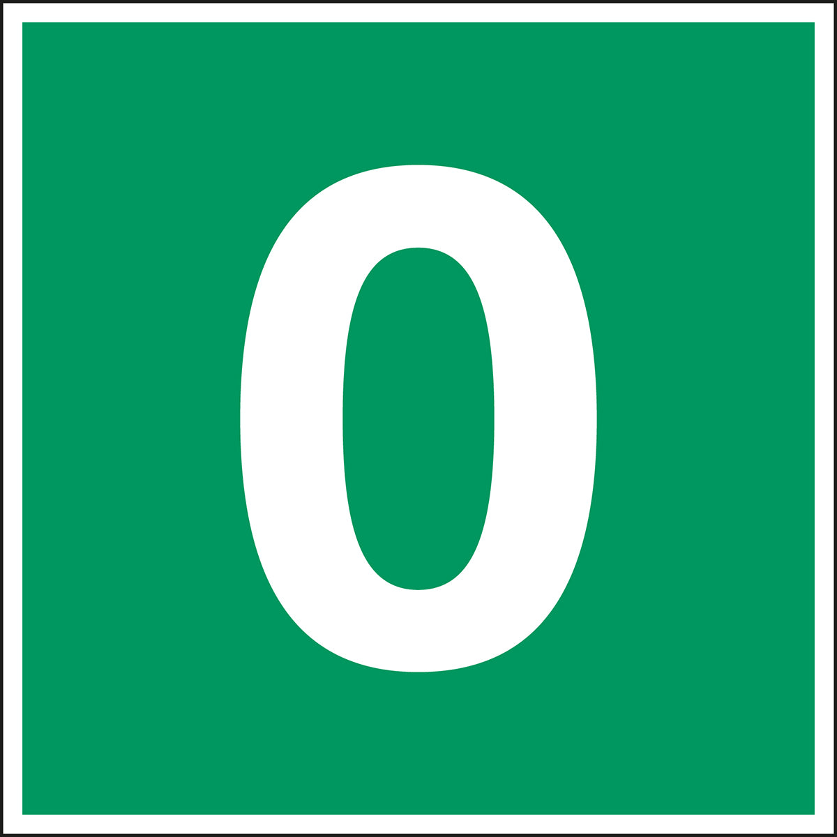 Fluchtwegkennzeichnung - Stockwerk 0