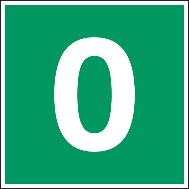 Fluchtwegkennzeichnung - Stockwerk 0
