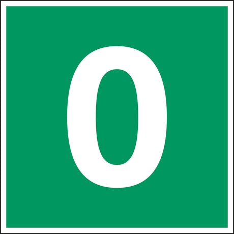 Fluchtwegkennzeichnung - Stockwerk 0